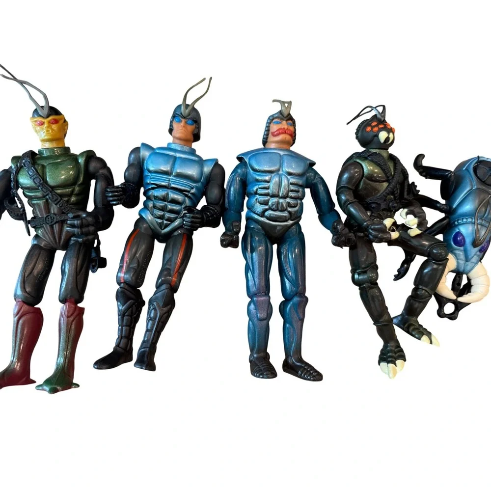 Vintage Rare 1985 Coleco Sectaurs Warriors of Symbion Action Figure Creature lot